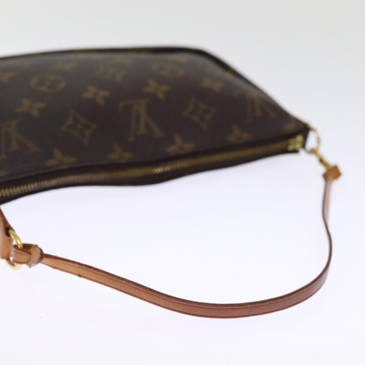 LOUIS VUITTON Monogram Pochette Accessoires Pouch M51980 LV 76689