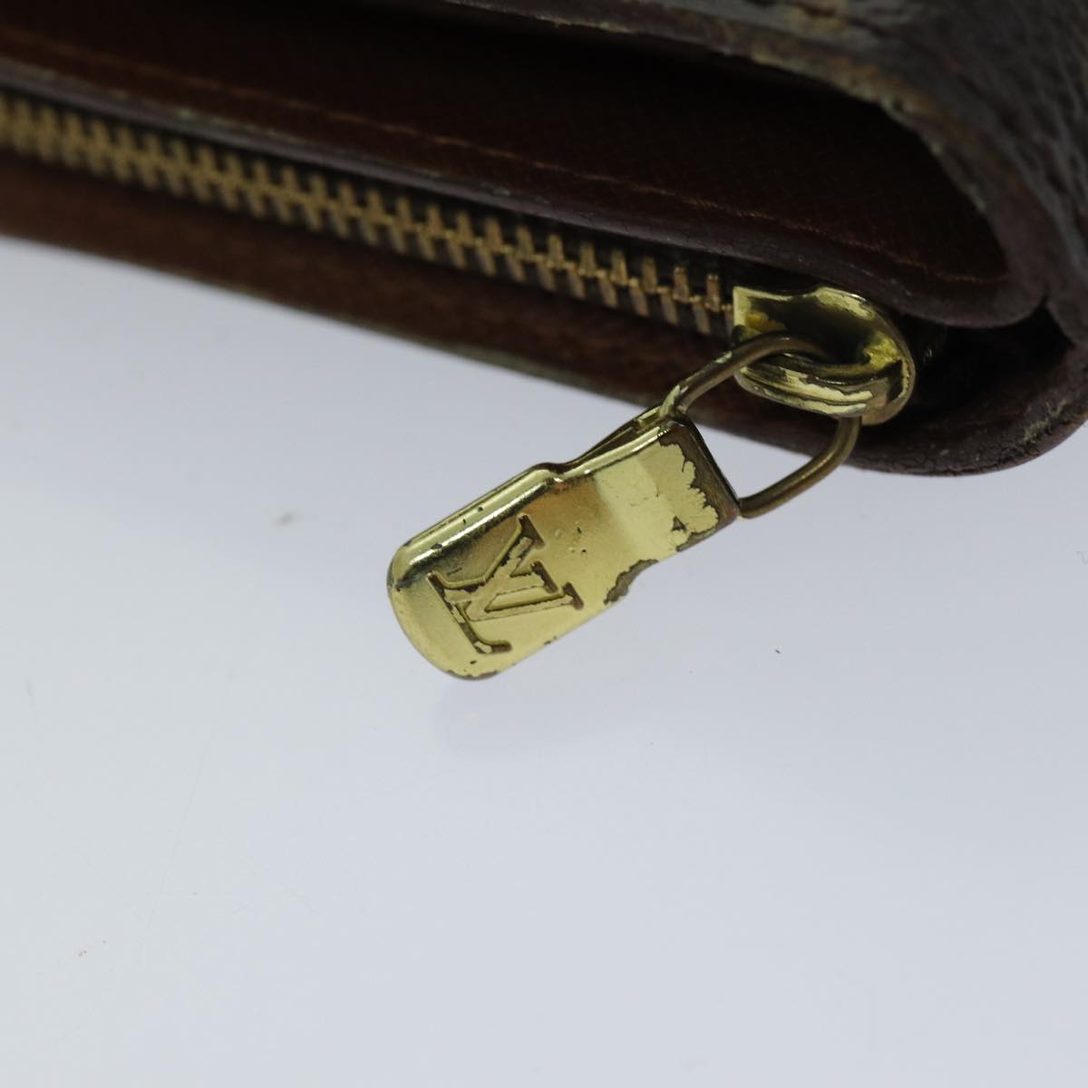 LOUIS VUITTON Monogram Compact Zip Wallet M61667 LV 76691