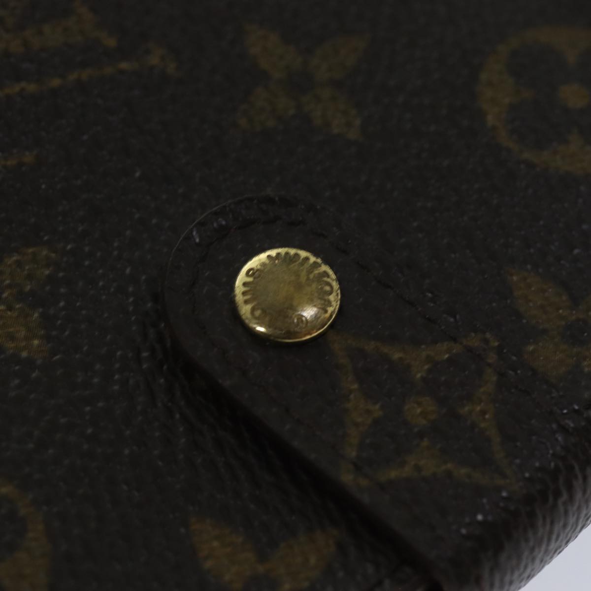 LOUIS VUITTON Monogram Compact Zip Wallet M61667 LV 76691