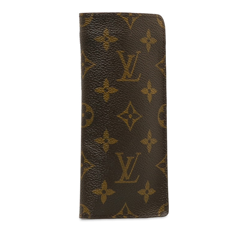 Louis Vuitton Monogram Etoile Runet Sample Glasses Glasses Case M62962 Brown PVC Leather  Louis Vuitton