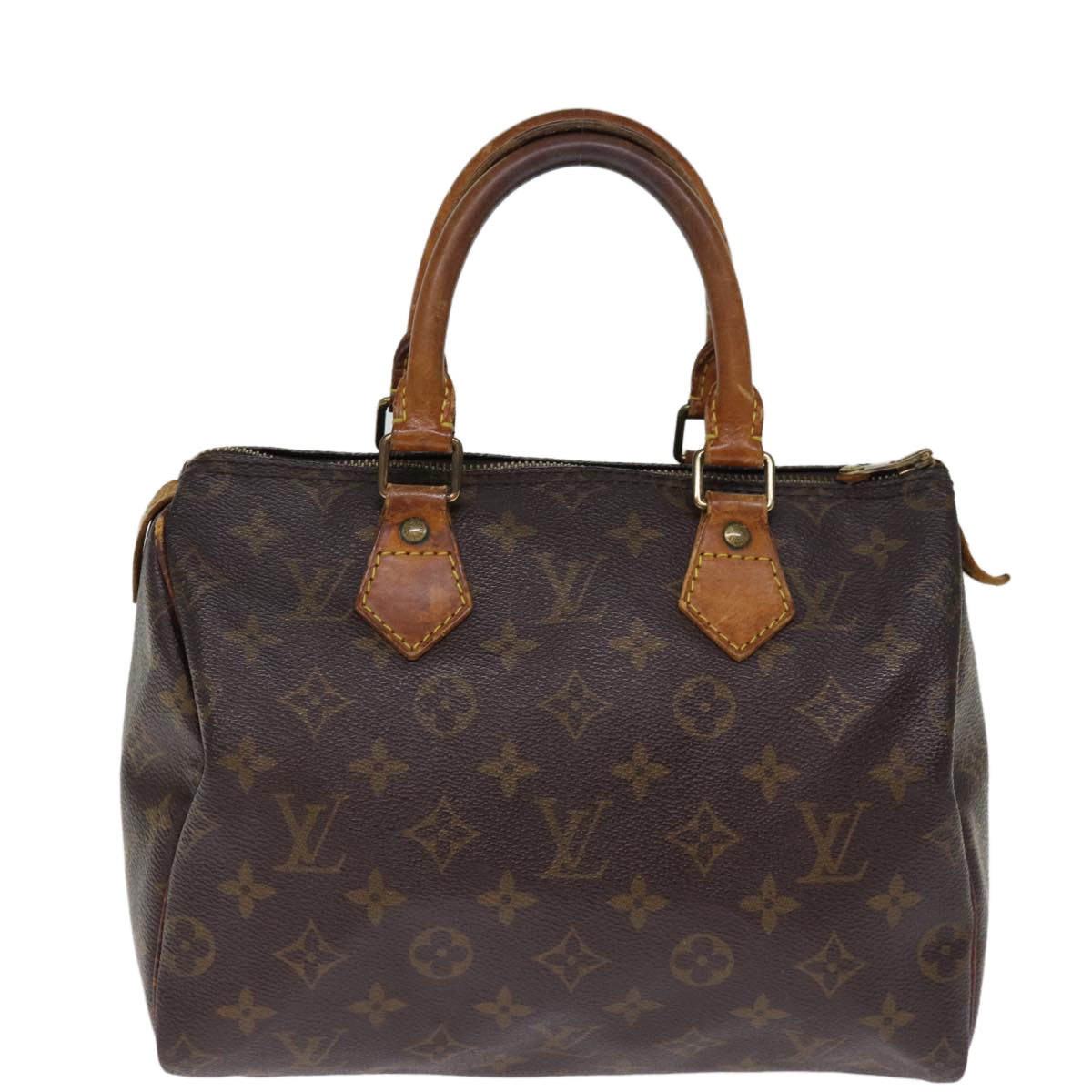 LOUIS VUITTON Monogram Speedy 25 Hand Bag M41528 LV 76706