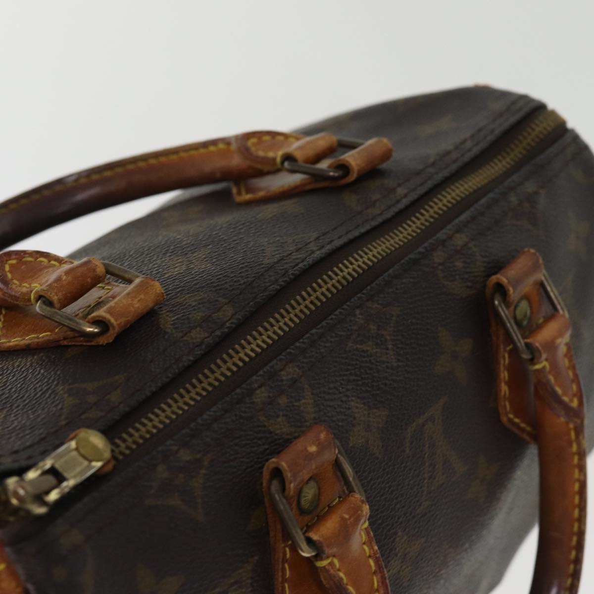 LOUIS VUITTON Monogram Speedy 25 Hand Bag M41528 LV 76706