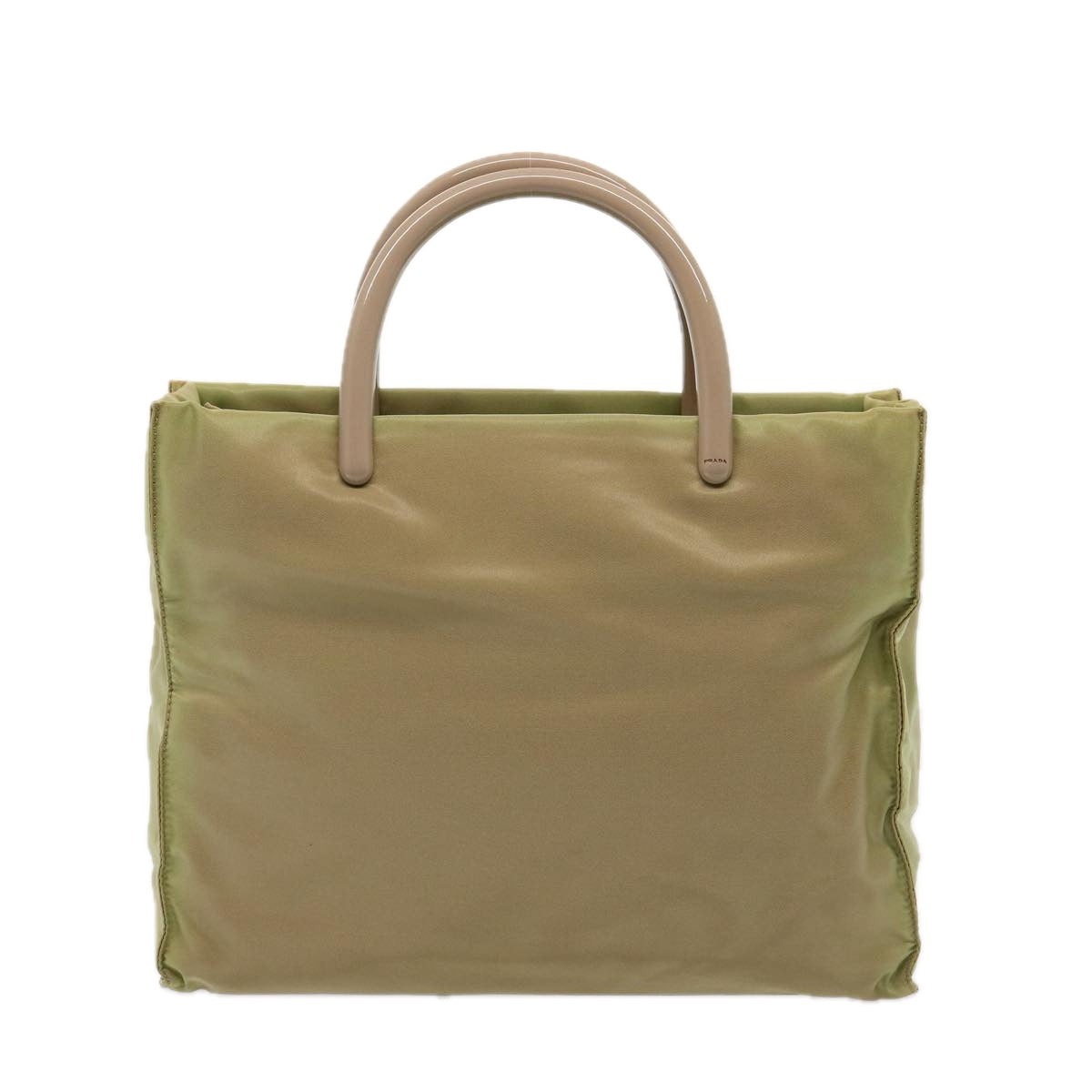 Luxury PradaHand Bag Nylon Khaki 76734