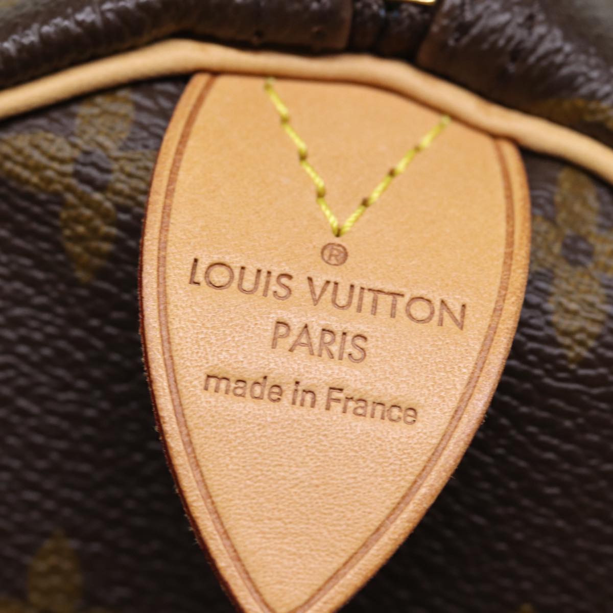 LOUIS VUITTON Monogram My LV Heritage Speedy 30 Hand Bag Red Green LV 76750