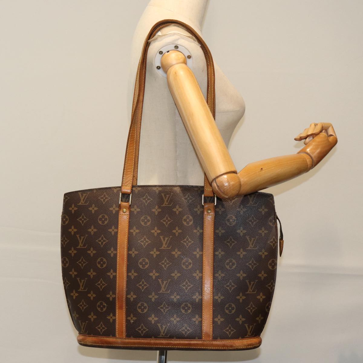 LOUIS VUITTON Monogram Babylone Tote Bag M51102 LV 76780