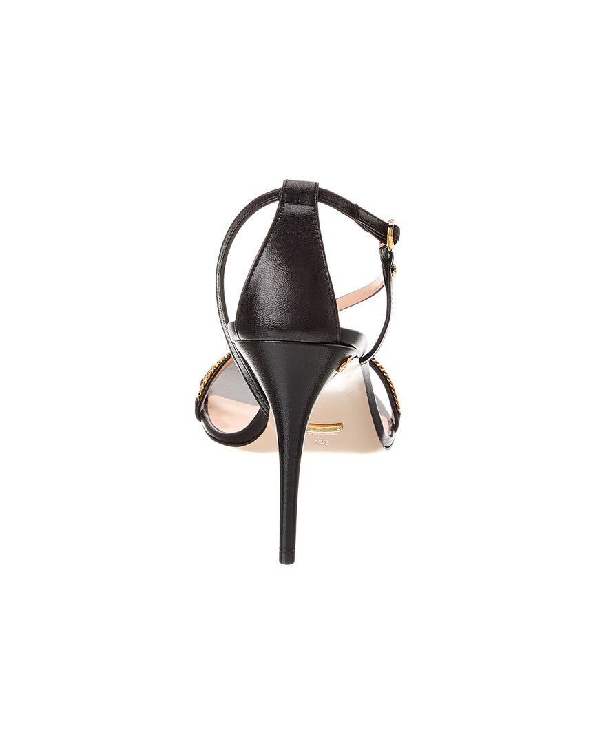 Gucci Chain Leather Sandal