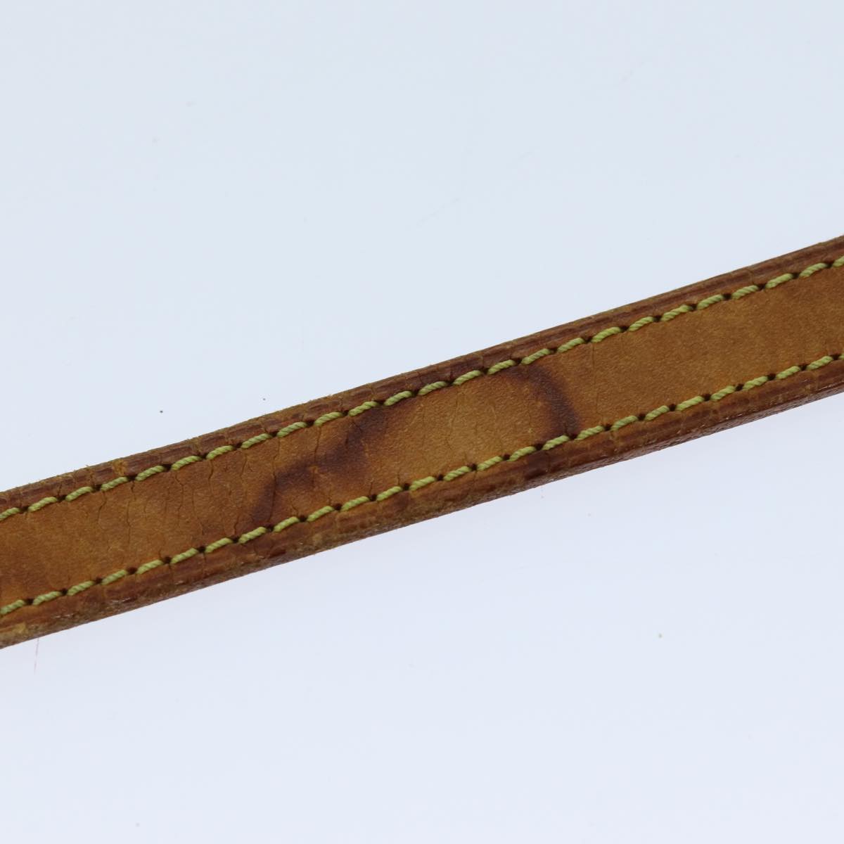 LOUIS VUITTON Shoulder Strap Leather 37"" Beige LV 76809