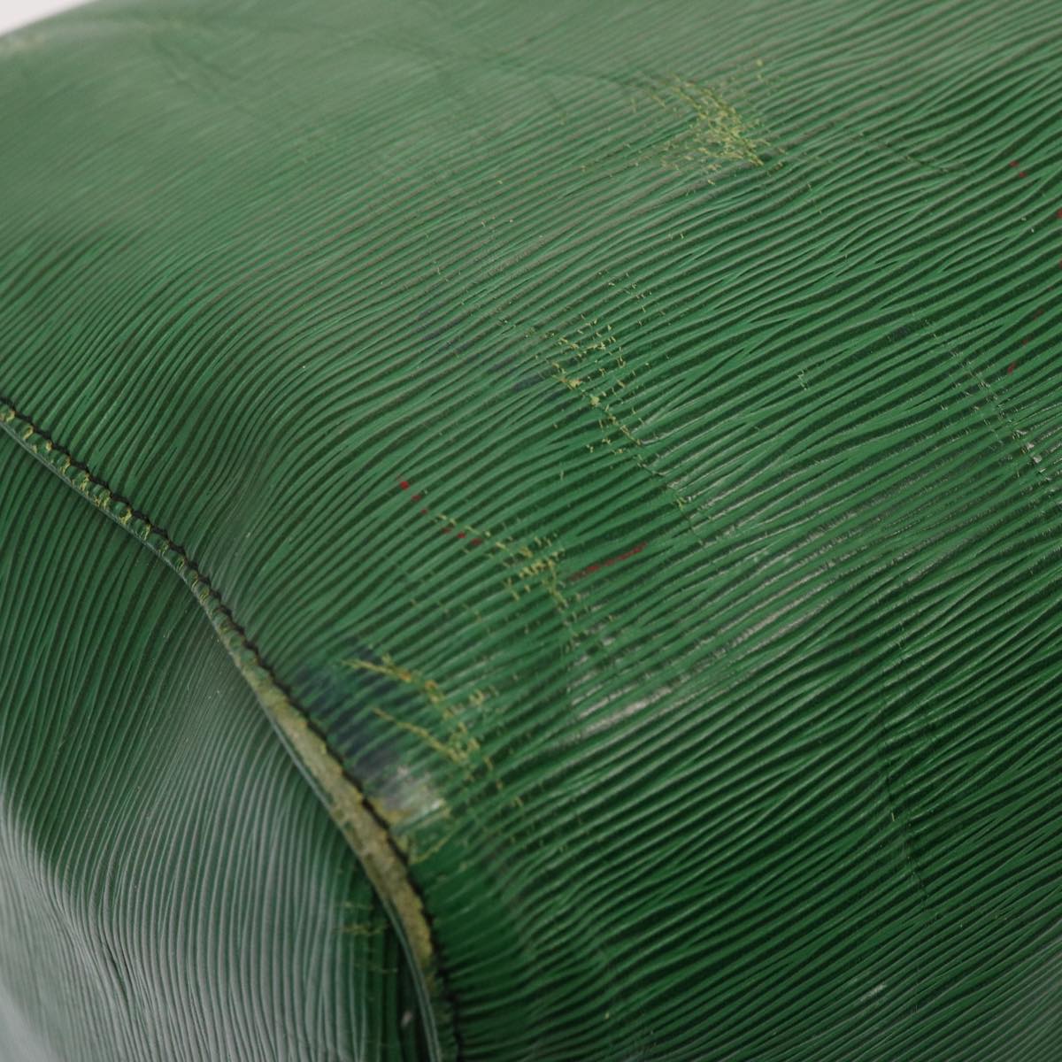 LOUIS VUITTON Epi Keepall 50 Boston Bag Green M42964 LV 76865