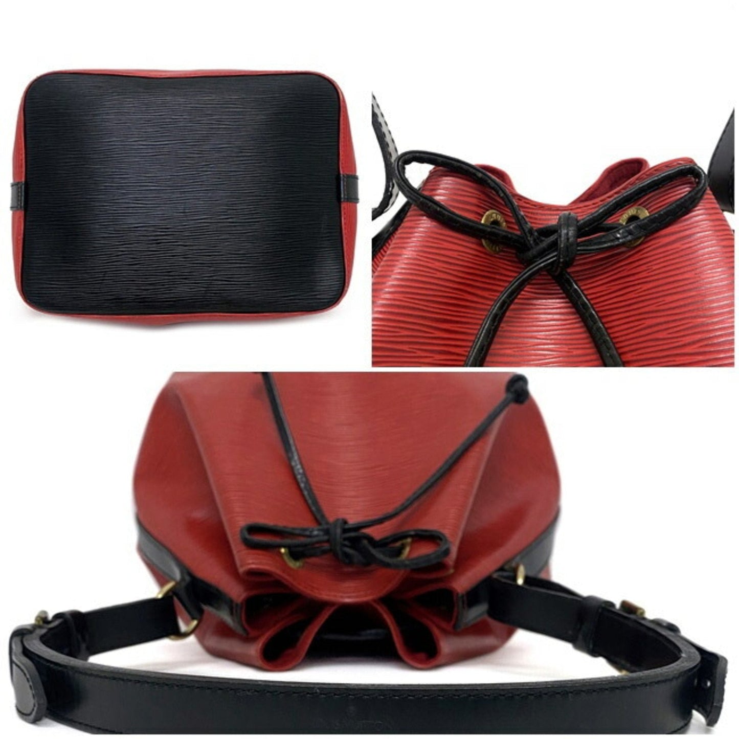 Louis Vuitton Noé  Leather Shopper Bag ()