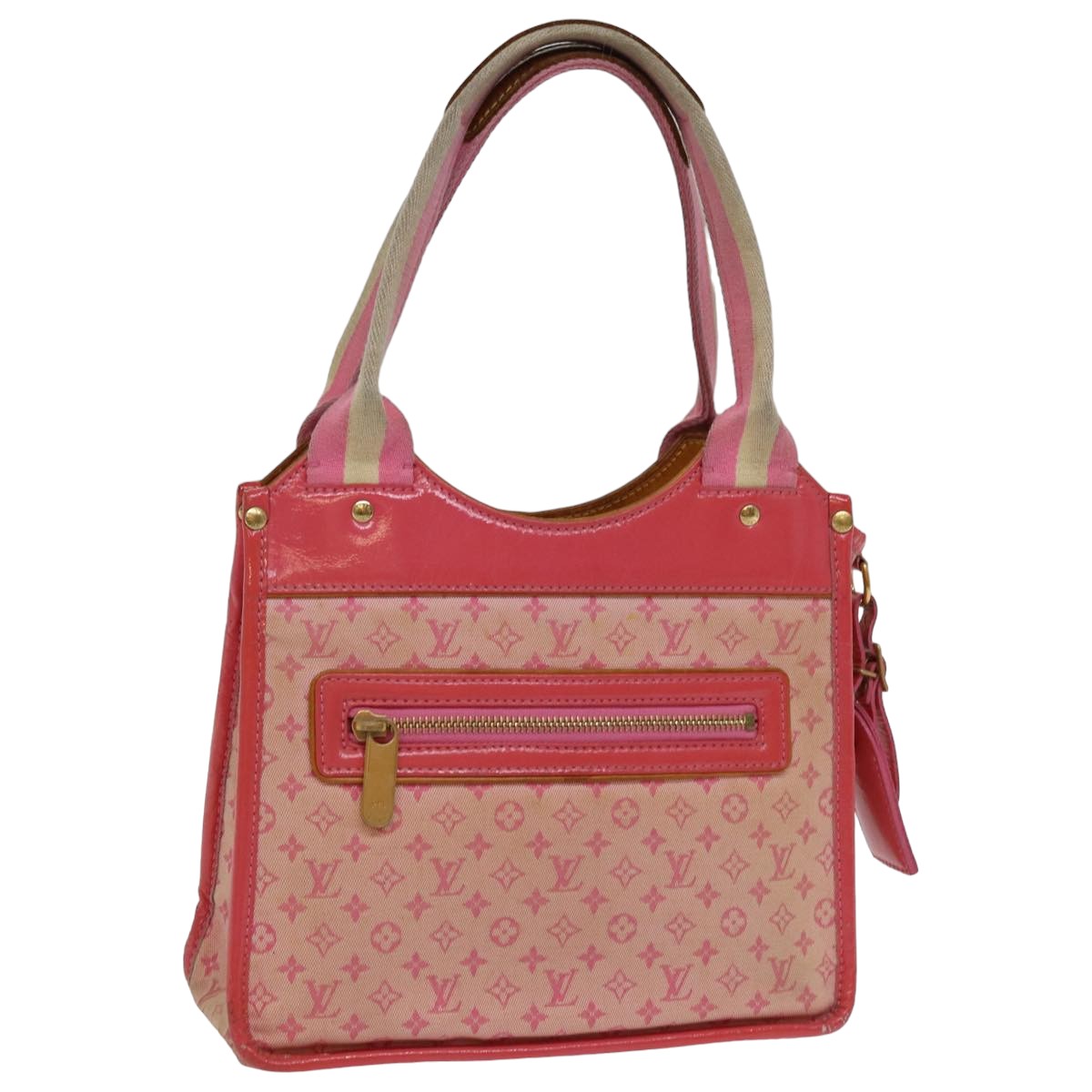 LOUIS VUITTON Monogram Mini Sac Catrain Hand Bag Strawberry M92930 LV 76926