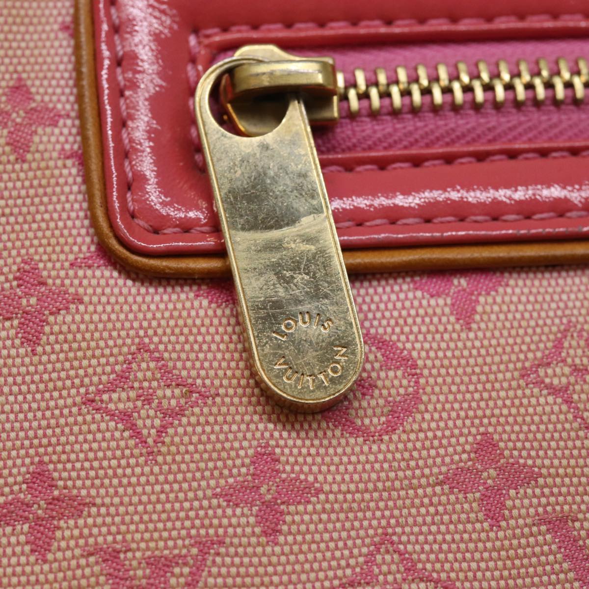 LOUIS VUITTON Monogram Mini Sac Catrain Hand Bag Strawberry M92930 LV 76926