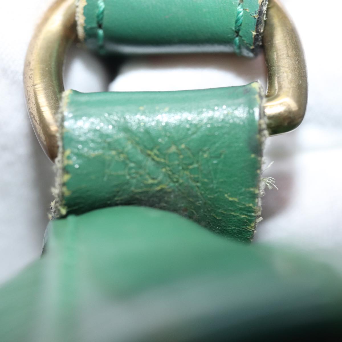 LOUIS VUITTON Epi Petit Noe Shoulder Bag Green M44104 LV 76937