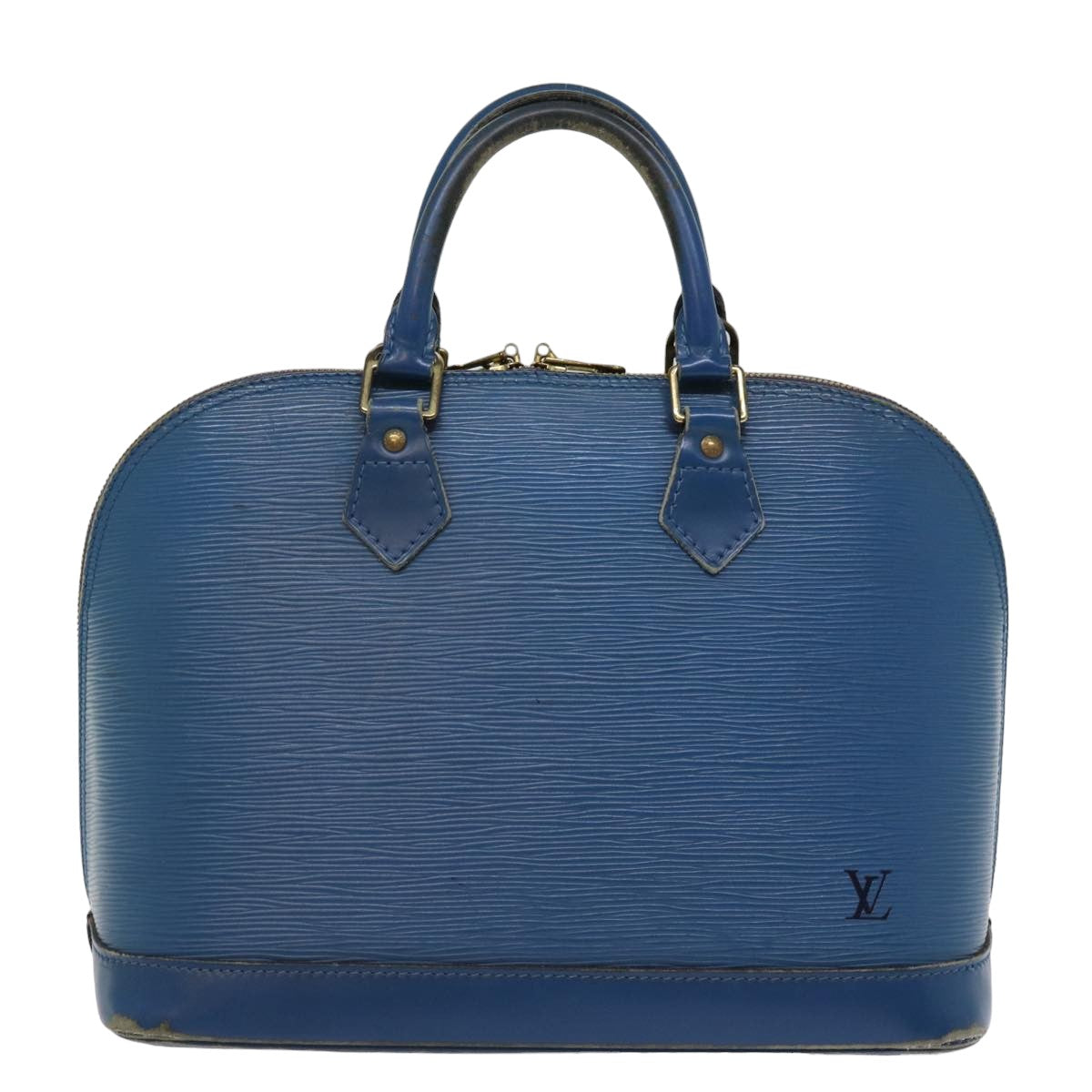 LOUIS VUITTON Epi Alma Hand Bag Toledo Blue M52145 LV 76959
