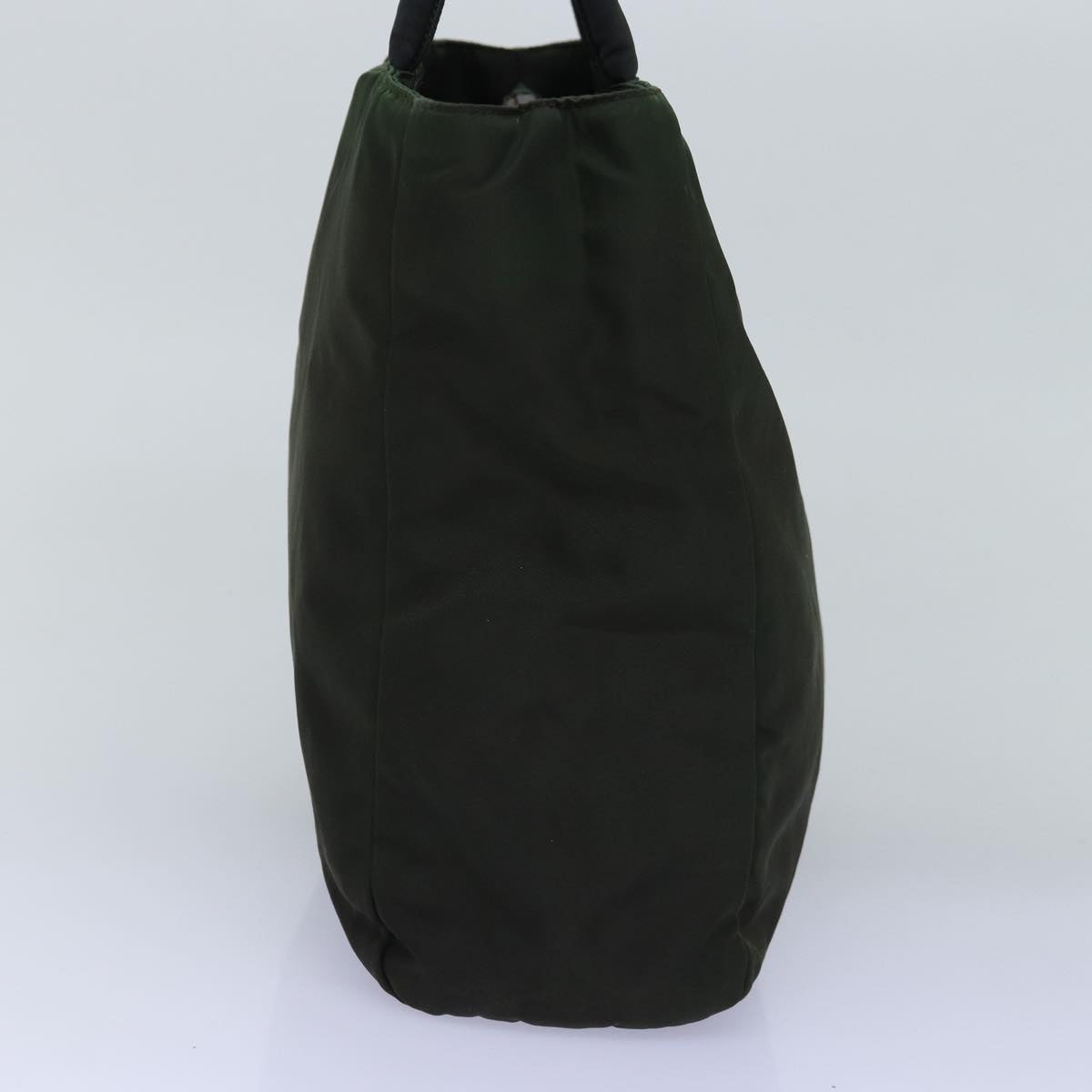 Luxury PradaHand Bag Nylon Khaki 76966