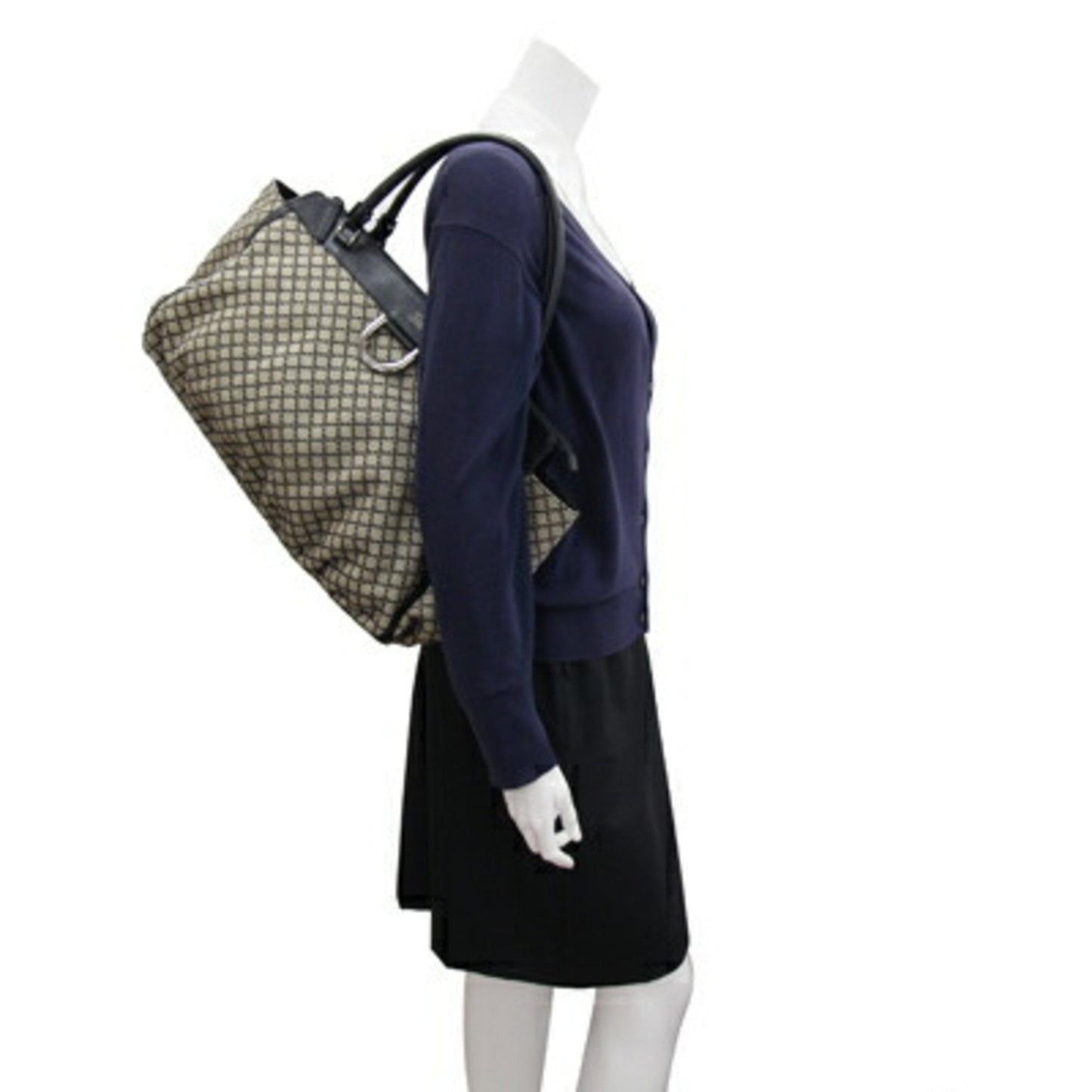 Gucci Diamante  Canvas Tote Bag