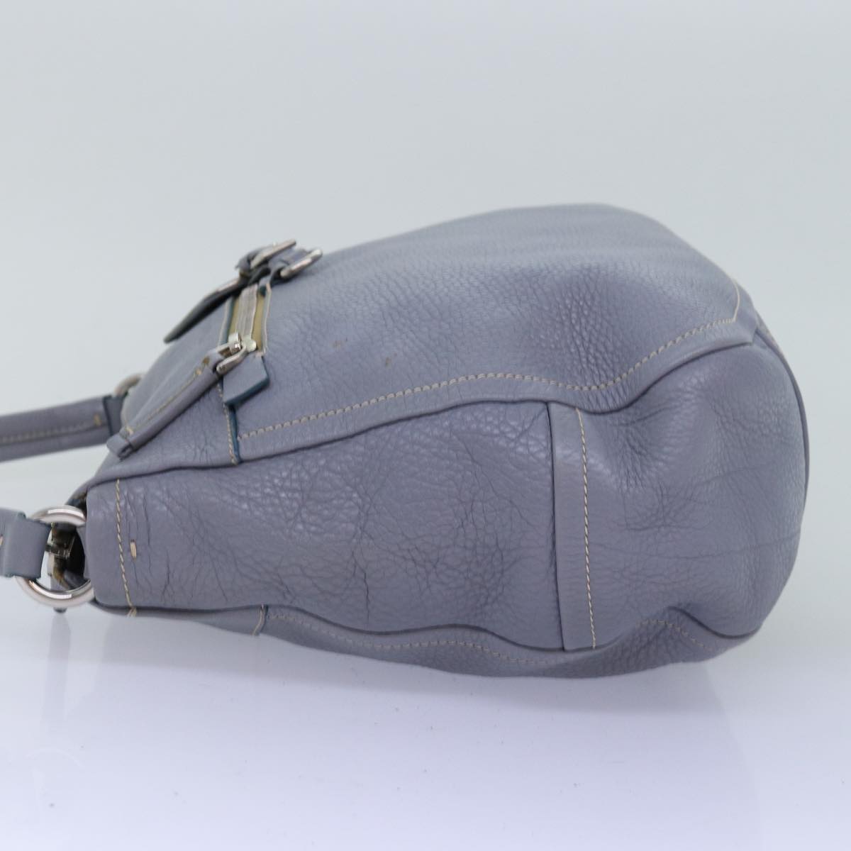 Luxury PradaTote Bag Leather Gray 76971