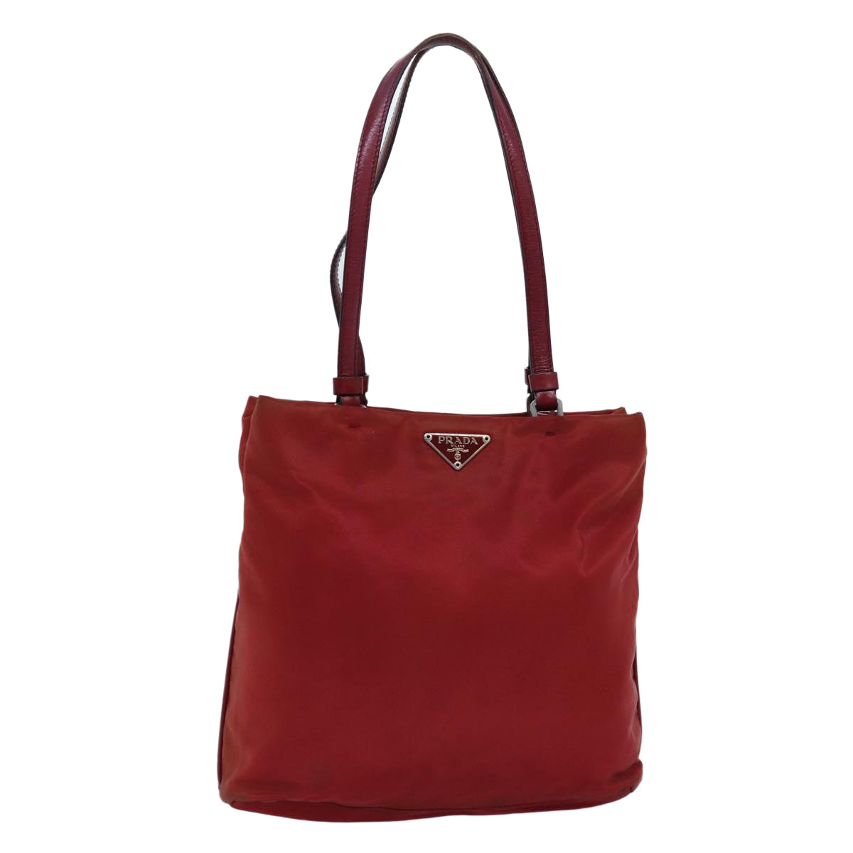 Luxury PradaHand Bag Nylon Red 76974