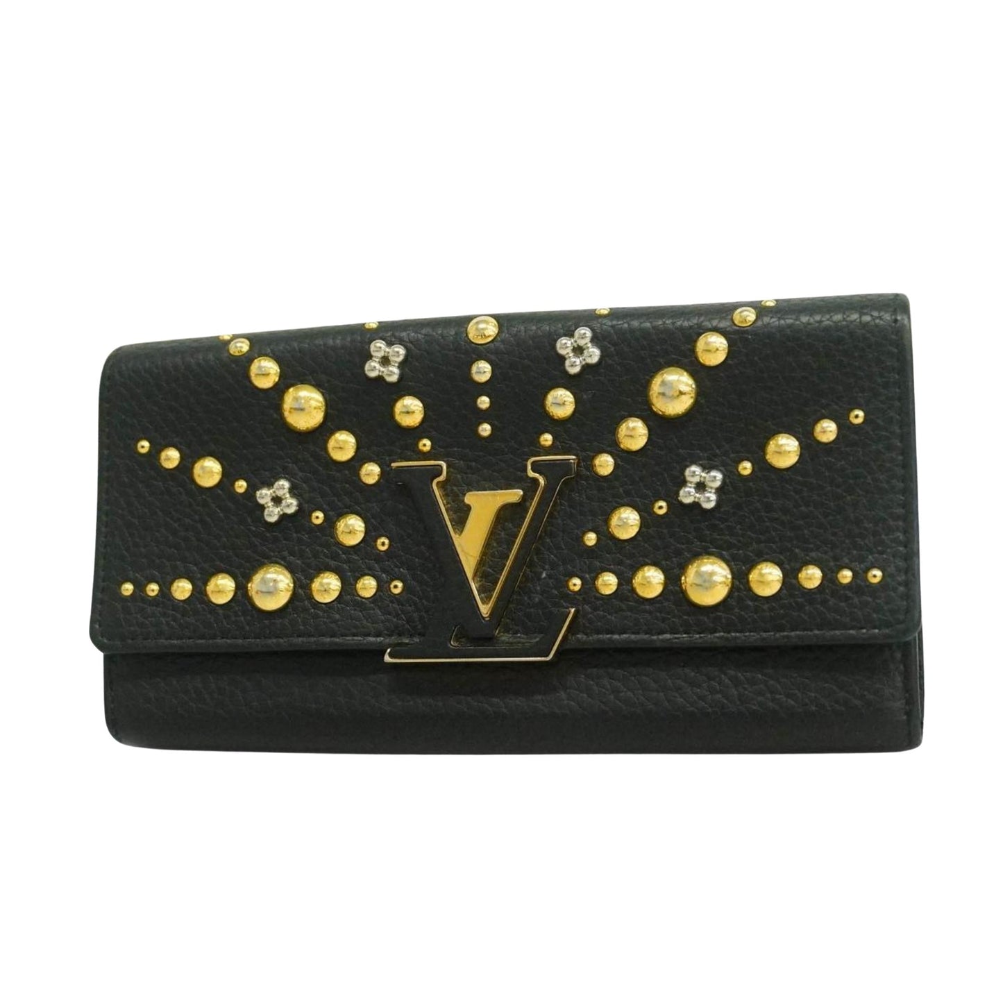 Louis Vuitton Capucines  Leather Wallet  ()