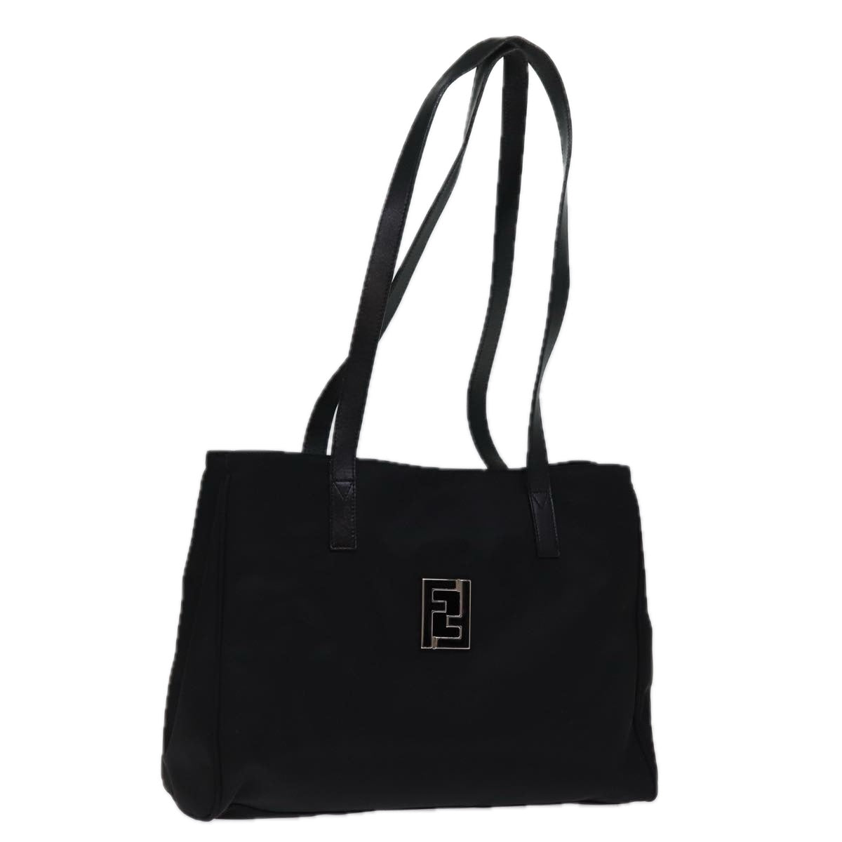 Luxury Fendi Tote Bag Nylon Black77042