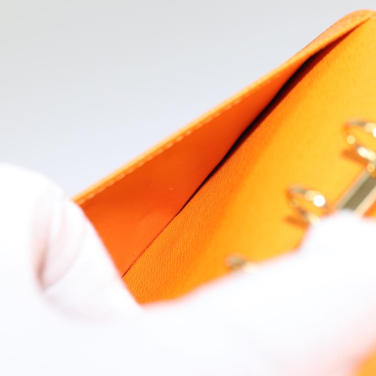 LOUIS VUITTON Epi Agenda PM Day Planner Cover Orange Mandarin R2005H 77057