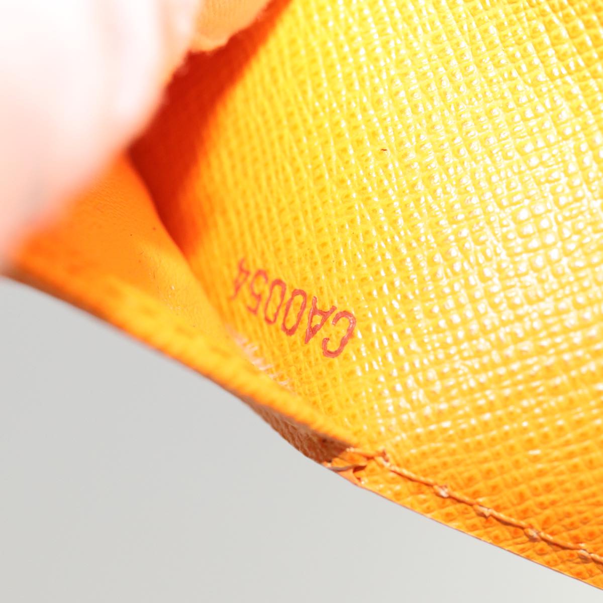 LOUIS VUITTON Epi Agenda PM Day Planner Cover Orange Mandarin R2005H 77057