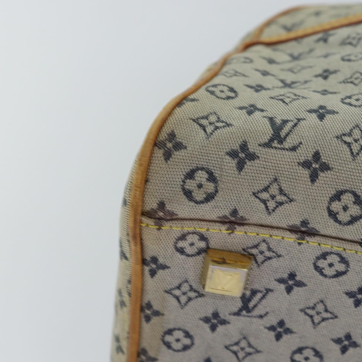 LOUIS VUITTON Monogram mini Marie Hand Bag Blue M92003 LV 77072