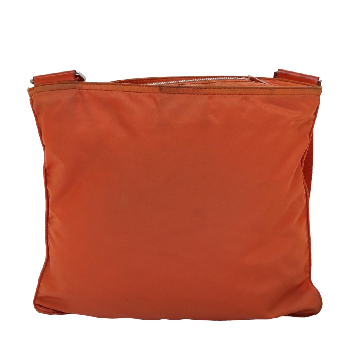 Luxury PradaShoulder Bag Nylon Orange 77079