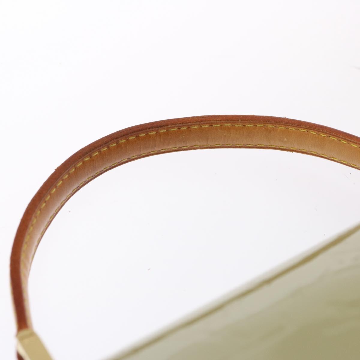 LOUIS VUITTON Monogram Vernis Spring Street Hand Bag Gris M91029 LV 77147