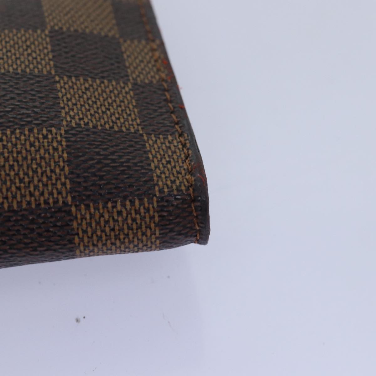 LOUIS VUITTON Damier Ebene Marais Pouch LV 77159