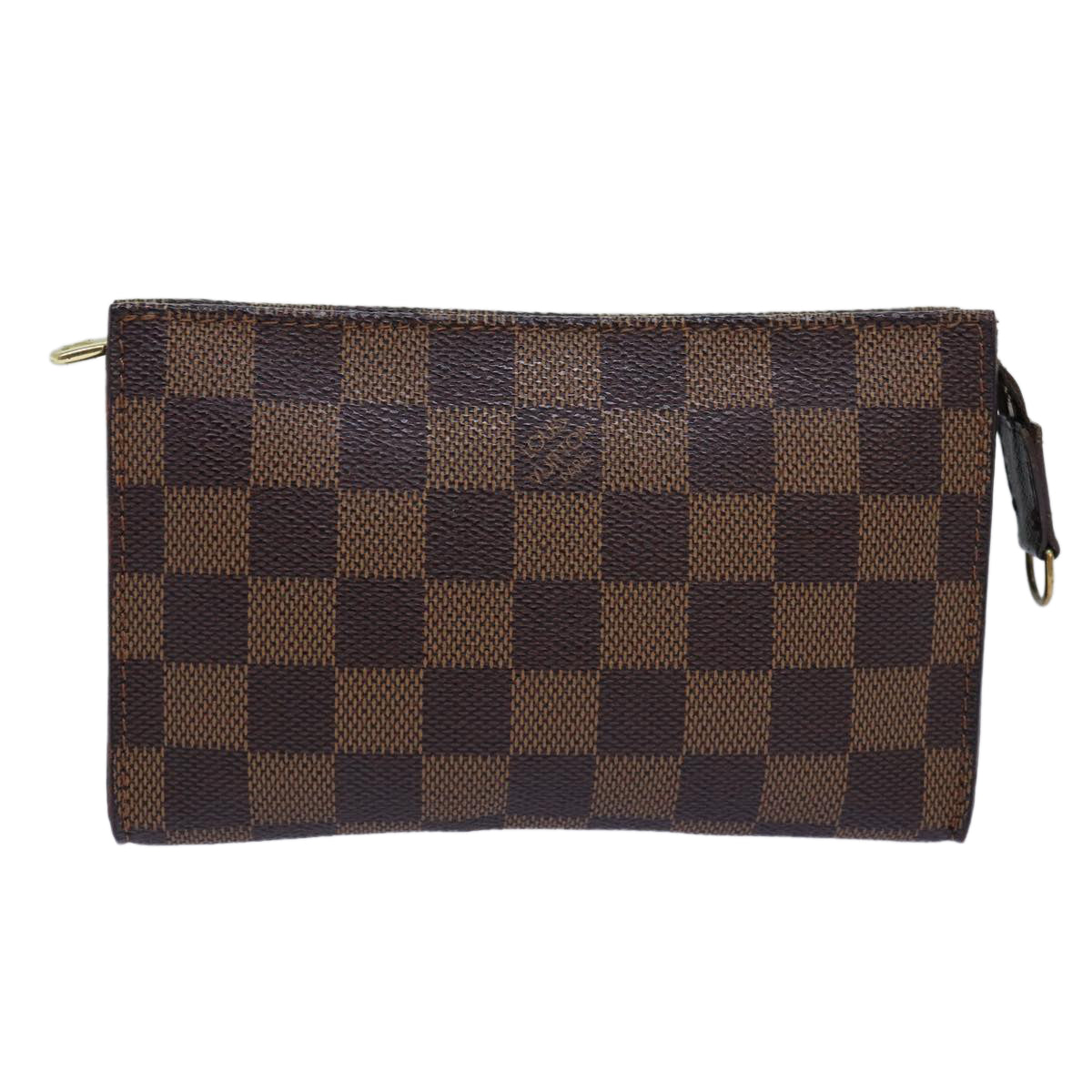 LOUIS VUITTON Damier Ebene Marais Pouch LV 77159