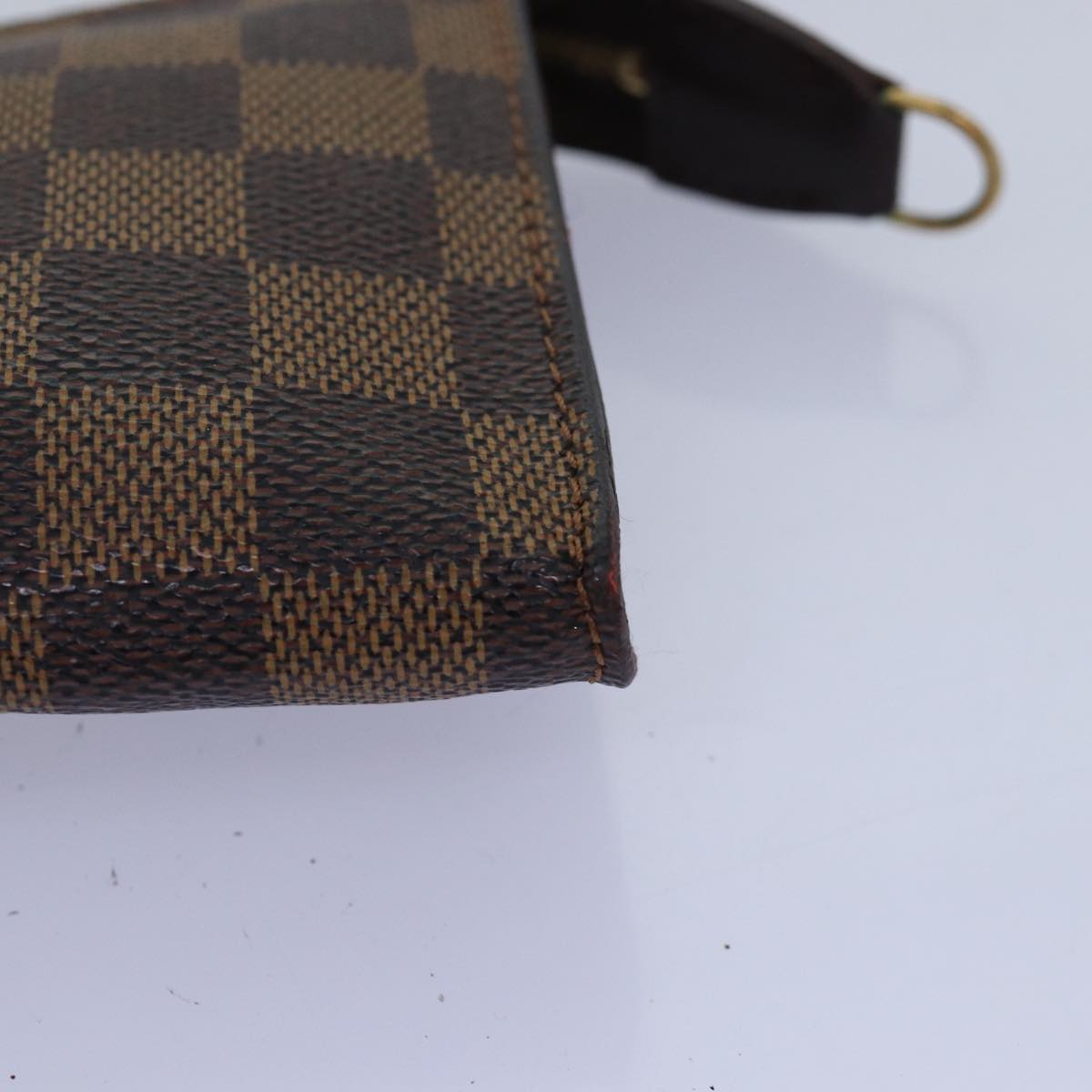 LOUIS VUITTON Damier Ebene Marais Pouch LV 77159