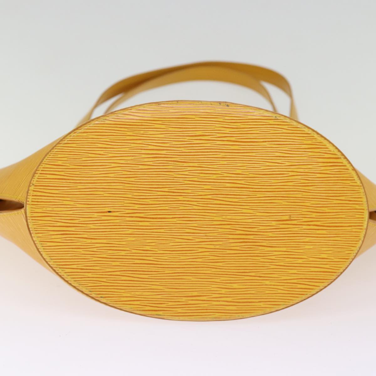 LOUIS VUITTON Epi Saint Jacques Shopping Shoulder Bag Yellow M52269 77187