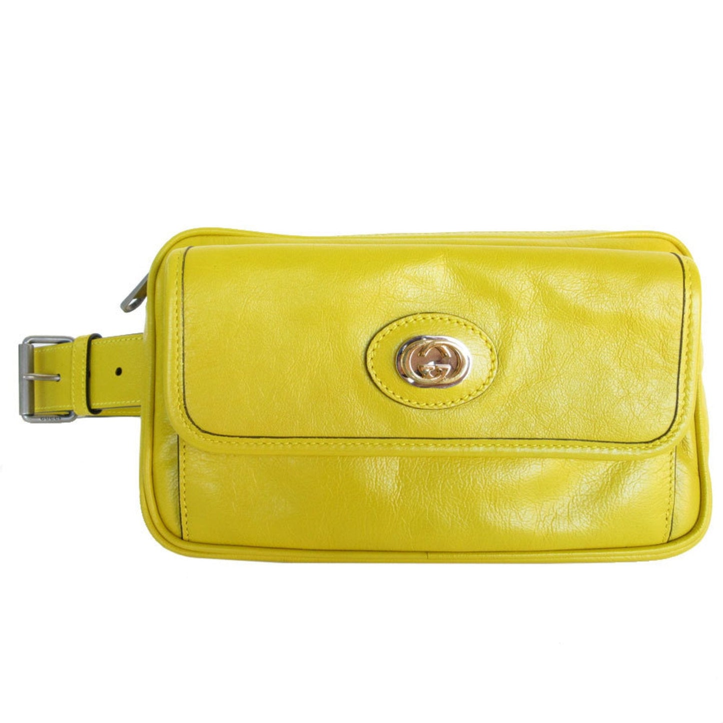 Gucci Interlocking G  Leather Clutch Bag ()