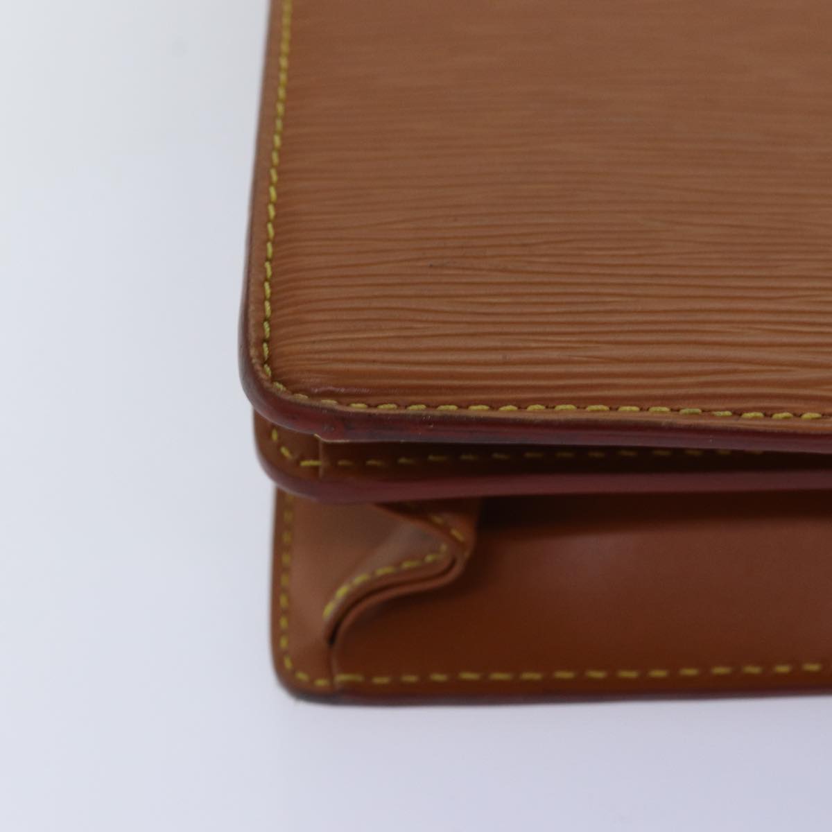 LOUIS VUITTON Epi Serviette Conseiller Briefcase Brown M54423 LV 77227