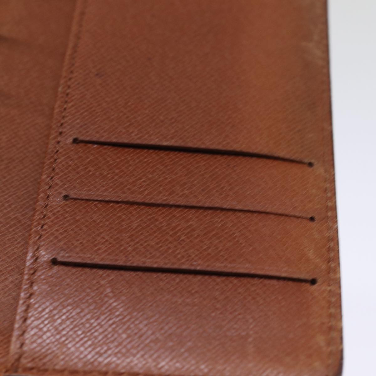 LOUIS VUITTON Epi Agenda PM Day Planner Cover Brown R20053 LV 77237