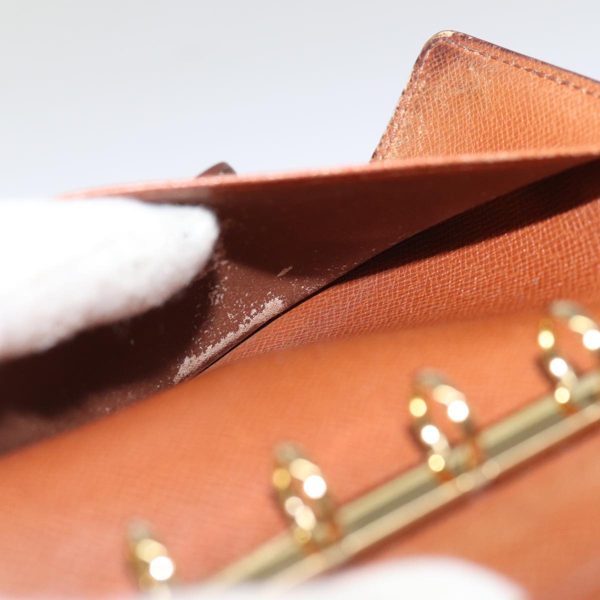 LOUIS VUITTON Epi Agenda PM Day Planner Cover Brown R20053 LV 77237