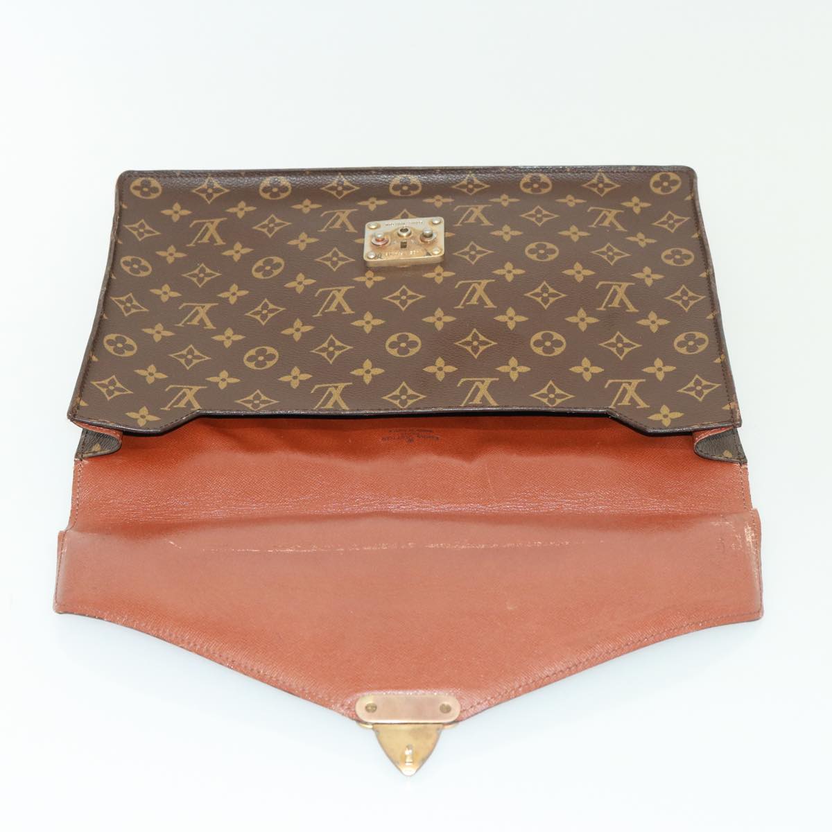 LOUIS VUITTON Monogram Porte Documents Senatur Briefcase M53335 LV 77250