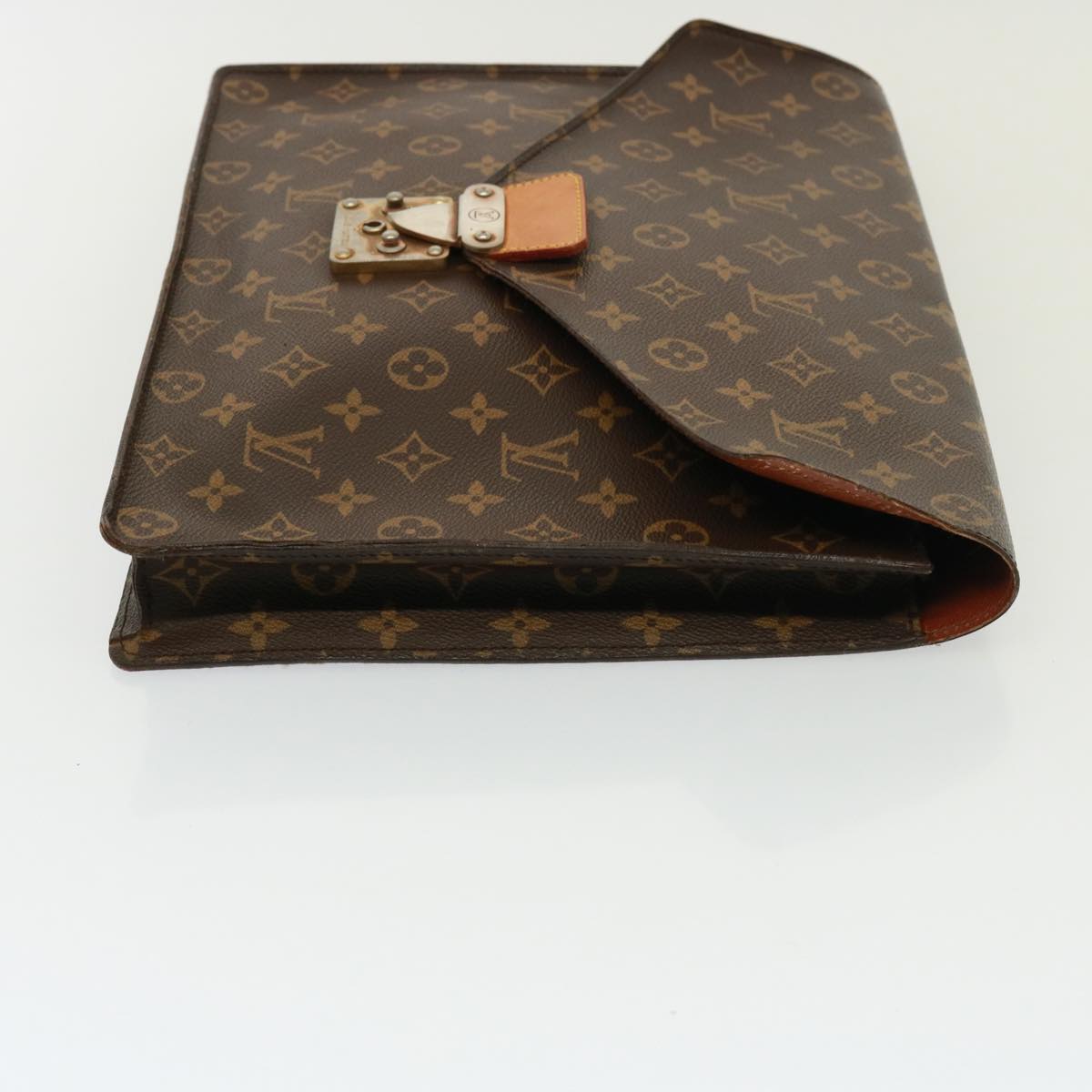LOUIS VUITTON Monogram Porte Documents Senatur Briefcase M53335 LV 77250