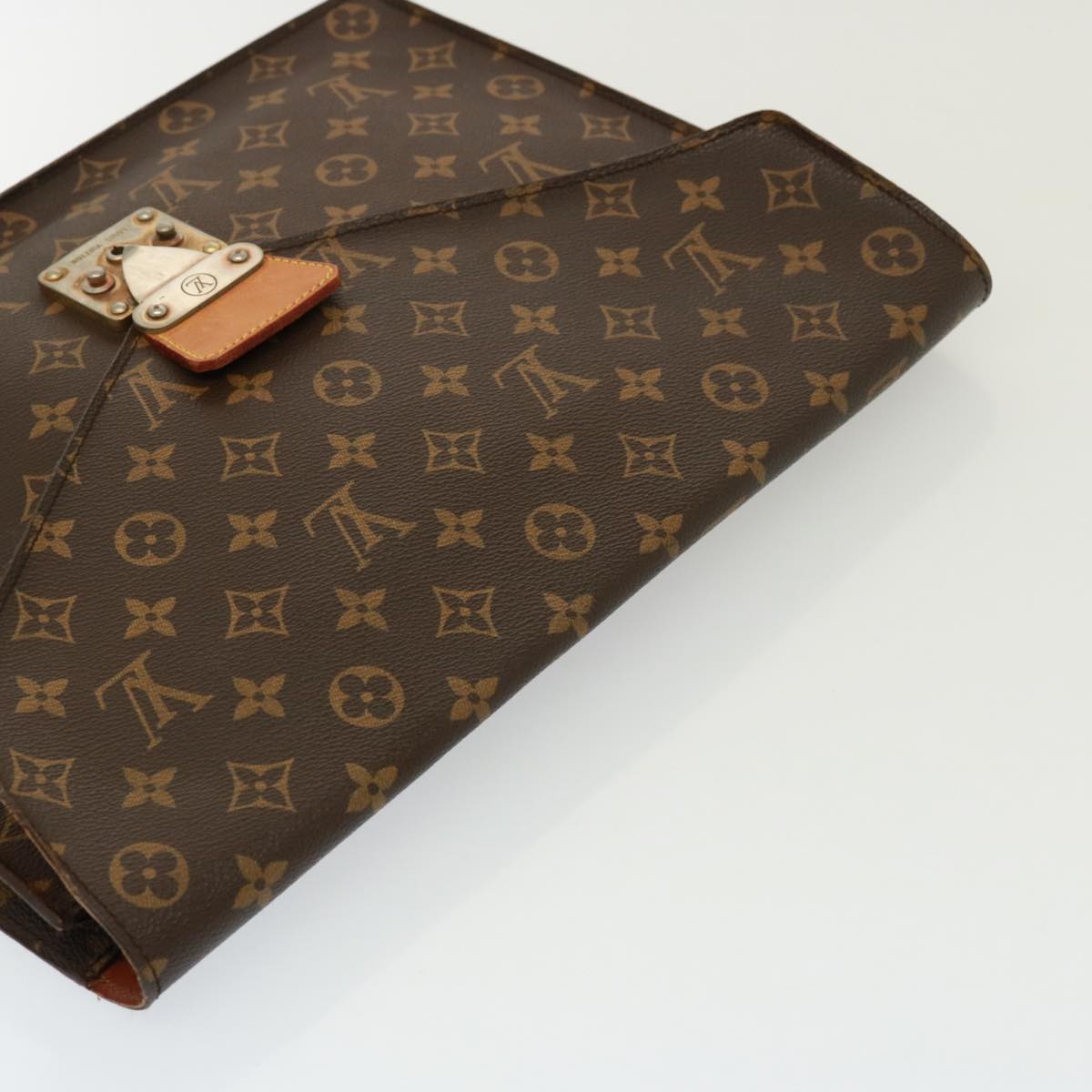 LOUIS VUITTON Monogram Porte Documents Senatur Briefcase M53335 LV 77250