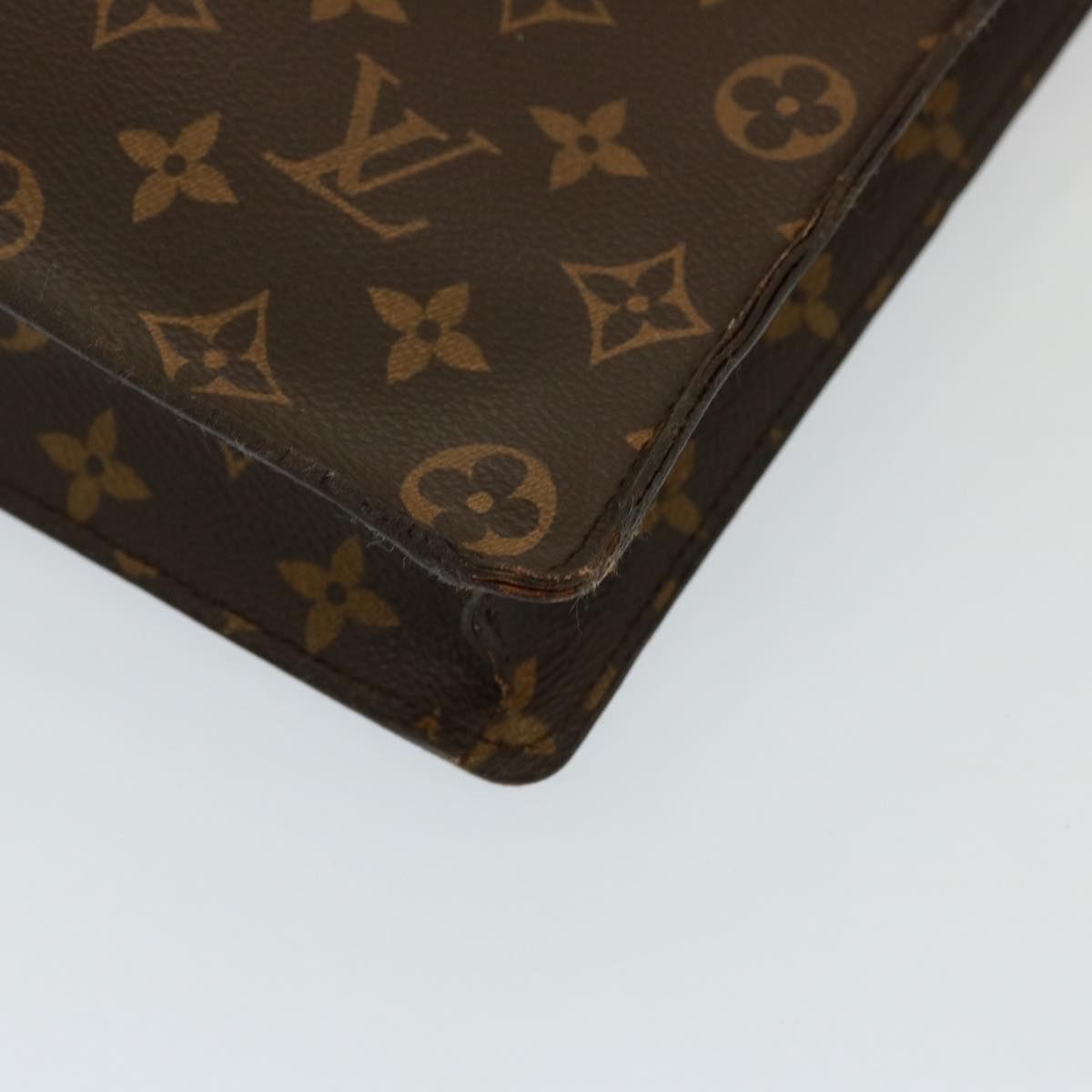 LOUIS VUITTON Monogram Porte Documents Senatur Briefcase M53335 LV 77250