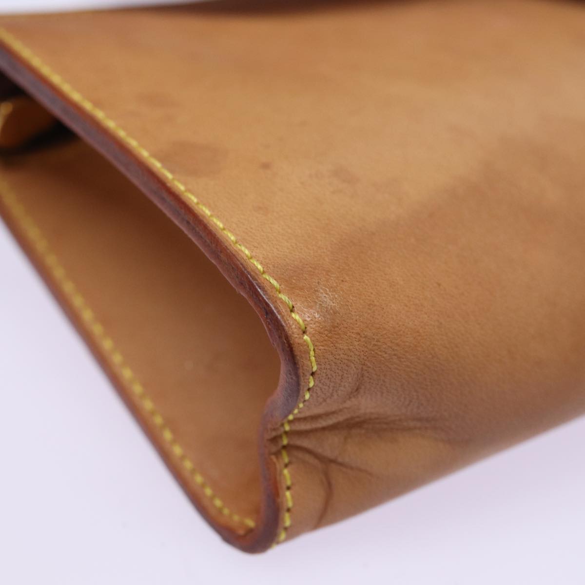 LOUIS VUITTON Nomad Cabas Ambre PM Pouch Leather Beige M92502 LV 77251