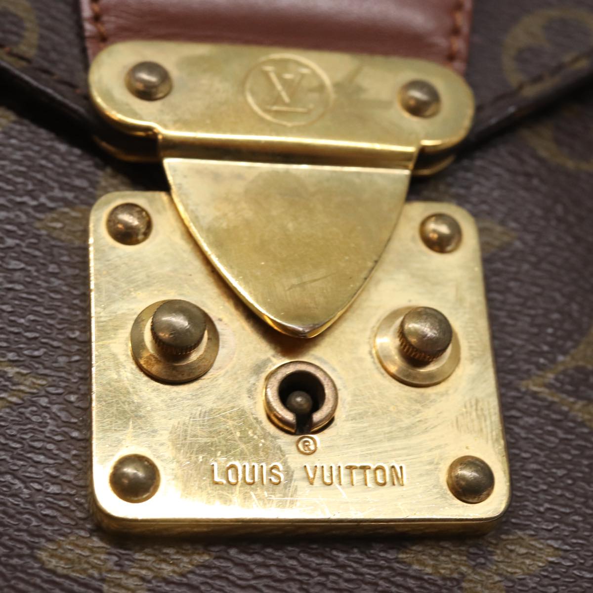 LOUIS VUITTON Monogram Monceau 26 Shoulder Bag M51187 LV 77254