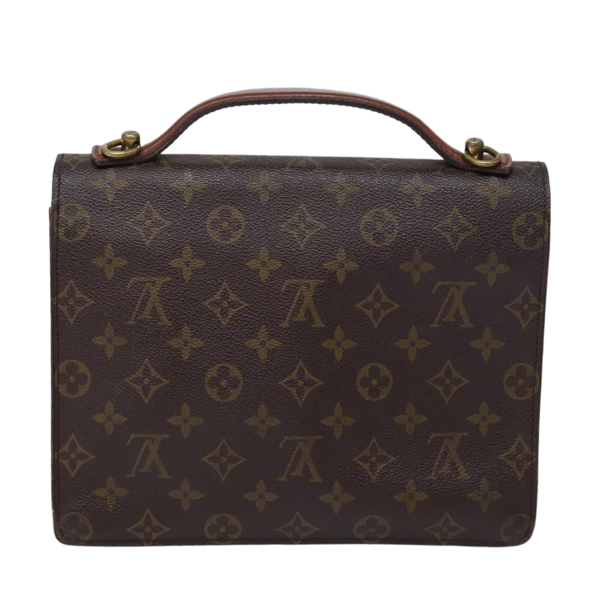 LOUIS VUITTON Monogram Monceau 26 Shoulder Bag M51187 LV 77254