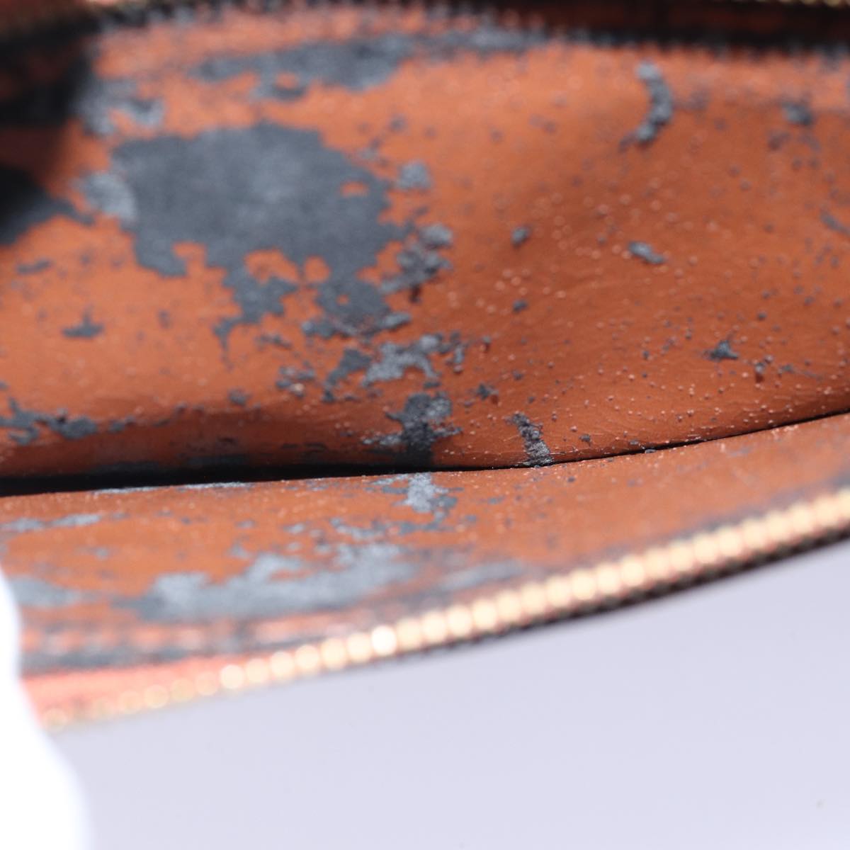 LOUIS VUITTON Epi Angian Clutch Bag Brown M52113 LV 77265