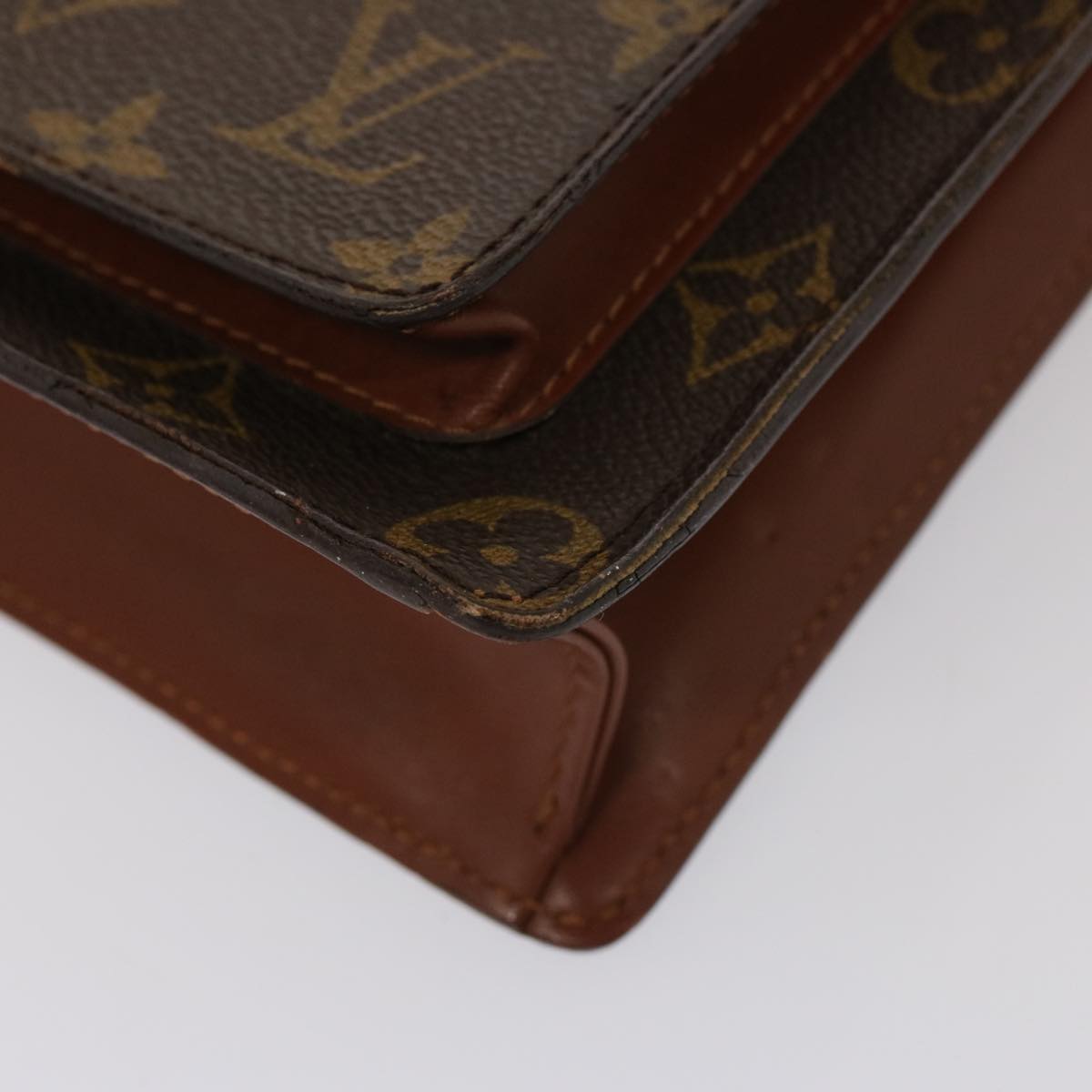 LOUIS VUITTON Monogram Monceau 26 Shoulder Bag M51187 LV 77273