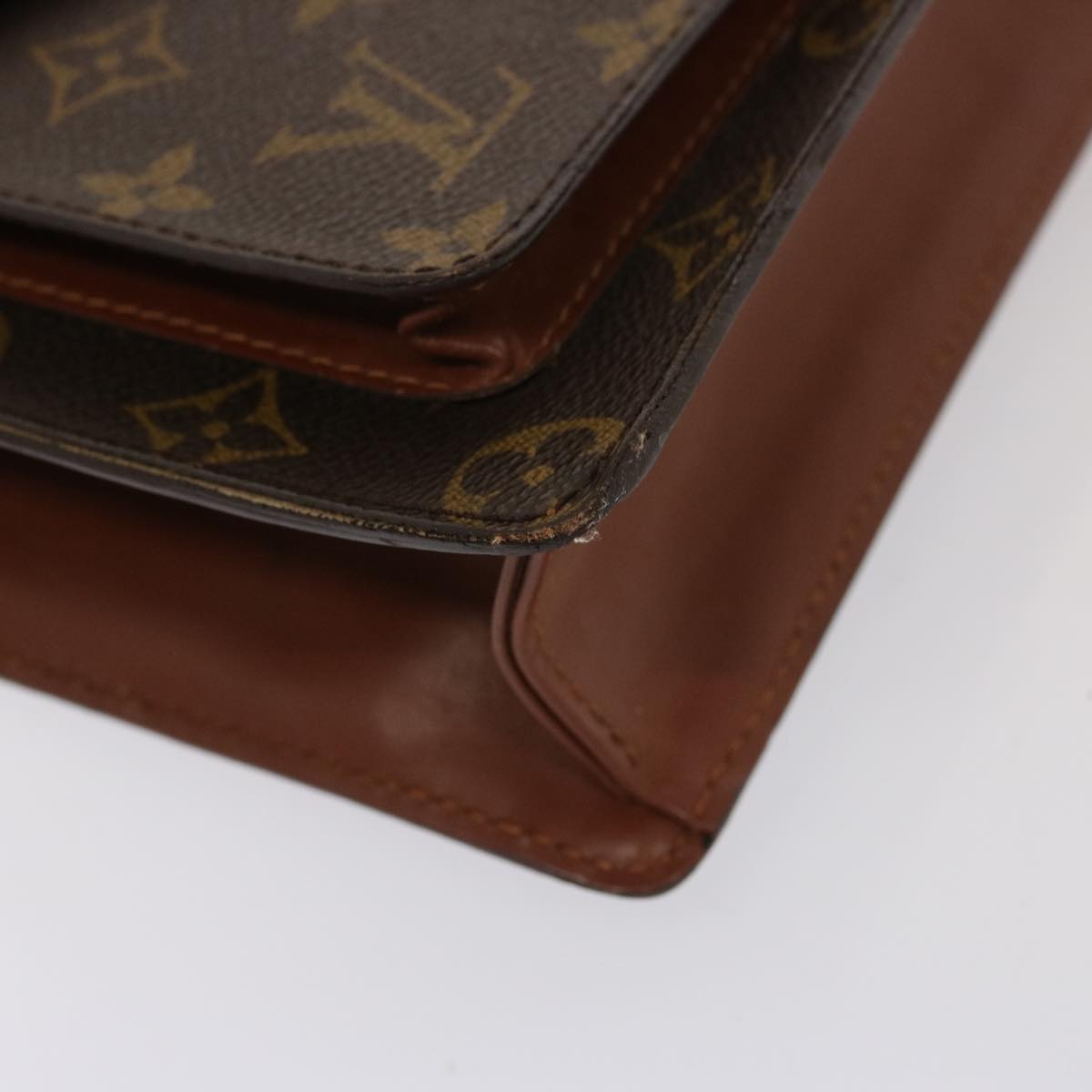 LOUIS VUITTON Monogram Monceau 26 Shoulder Bag M51187 LV 77273