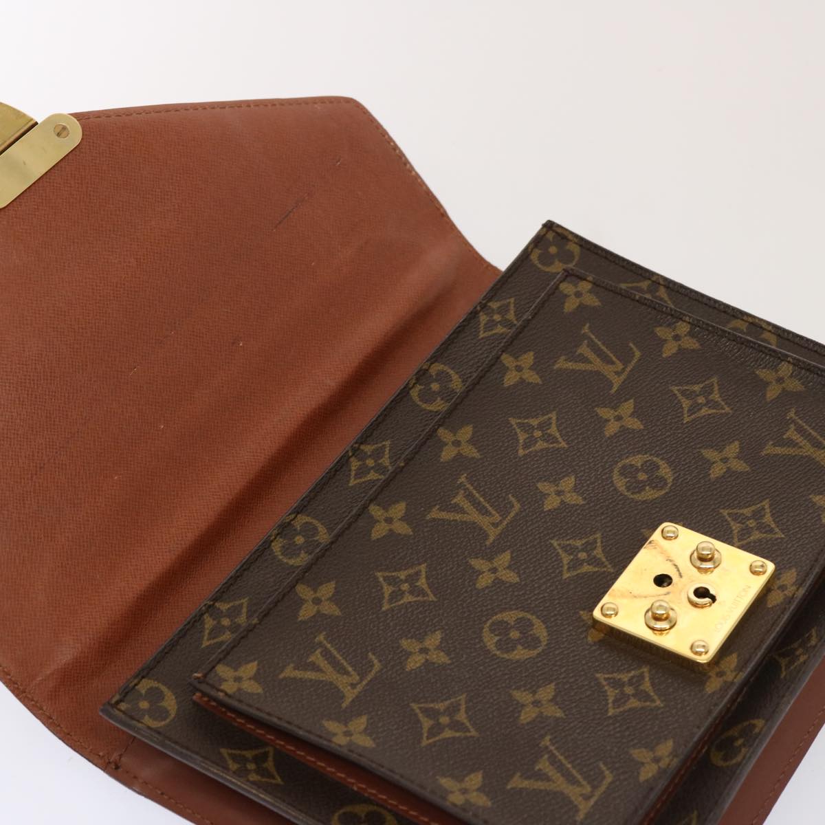 LOUIS VUITTON Monogram Monceau 26 Shoulder Bag M51187 LV 77273