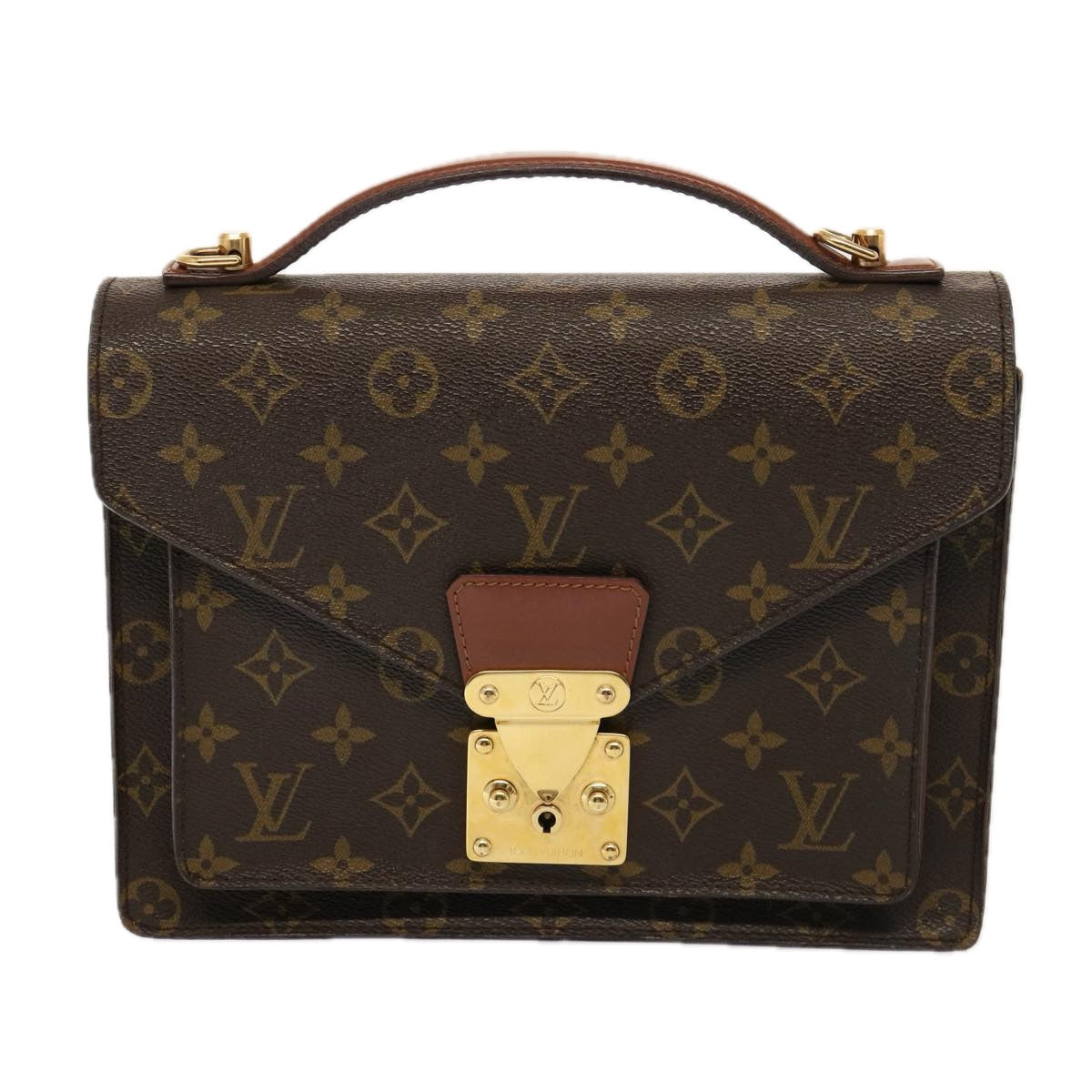 LOUIS VUITTON Monogram Monceau 26 Shoulder Bag M51187 LV 77273