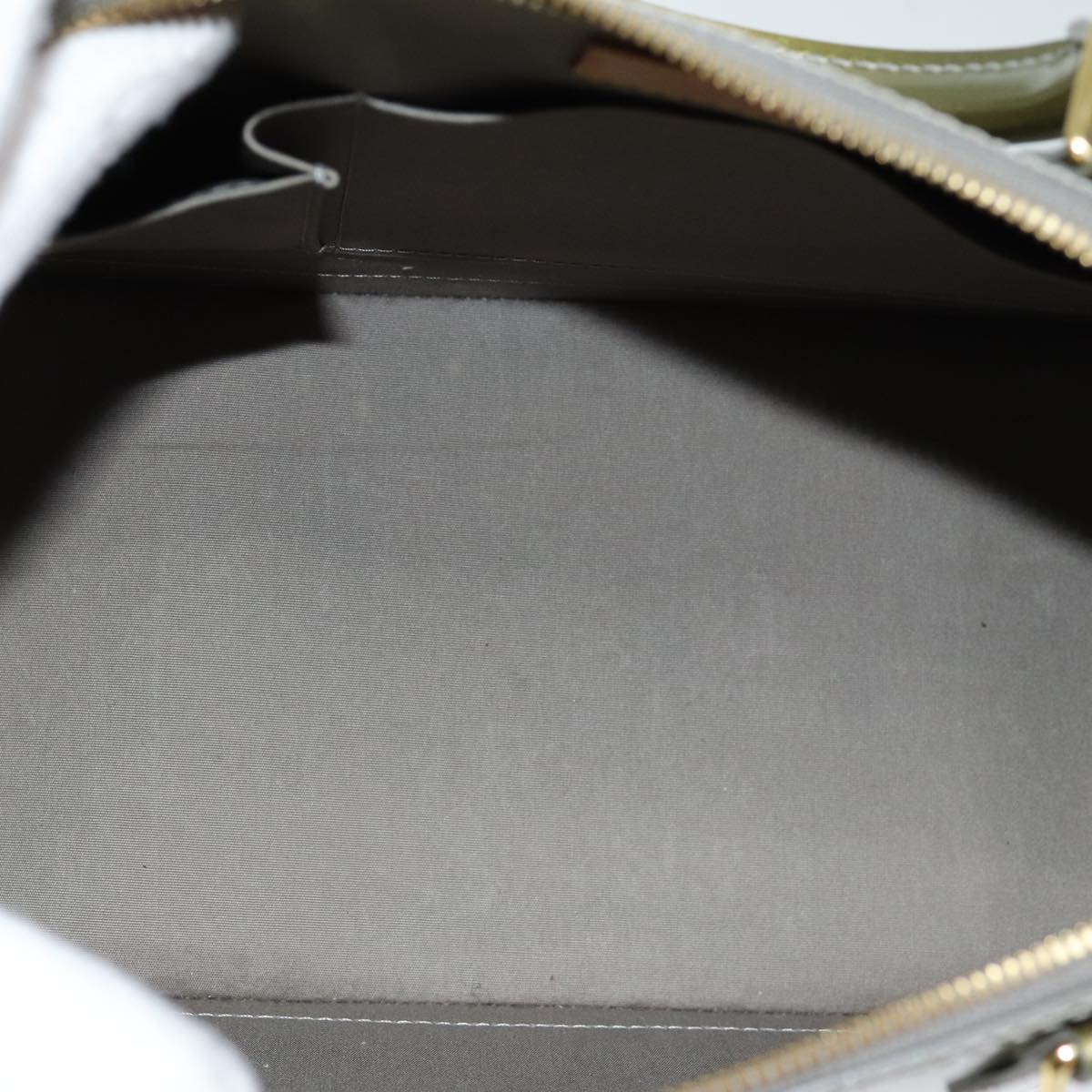 LOUIS VUITTON Monogram Vernis Alma PM Hand Bag Veil Olive M91582 LV 77311