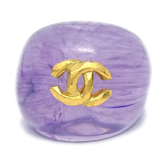 Luxury Chanel Ring Purple #54 #14